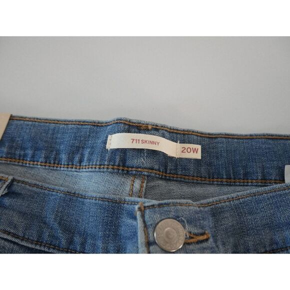 Levi's Women's 711 Skinny Women's Jeans 20W - Picture 7 of 9